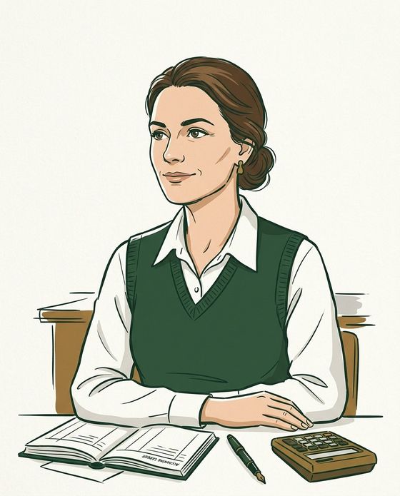 Retrato ilustrado de Clara