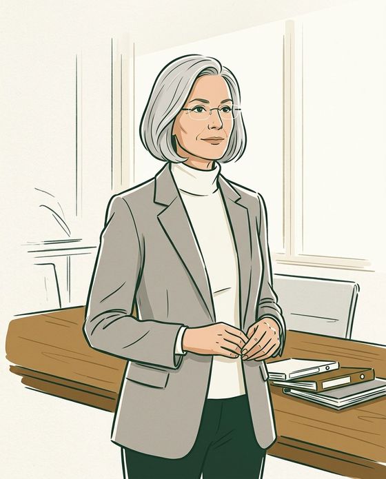 Retrato ilustrado de Sara