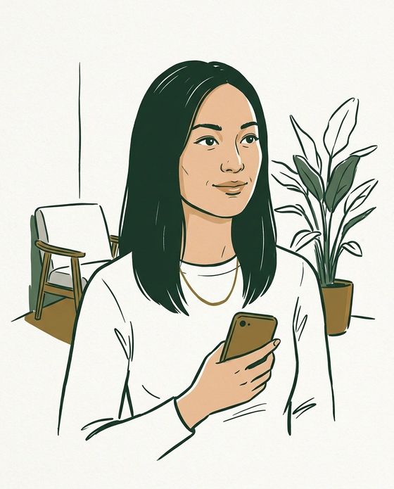 Retrato ilustrado de Sofía